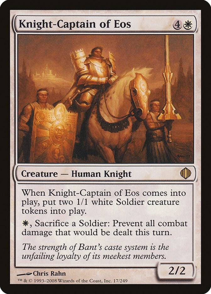 Knight-Captain of Eos 17 card from Shards of Alara