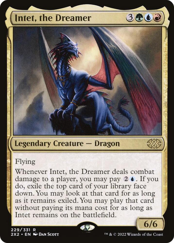 Intet, the Dreamer 229 card from Double Masters 2022