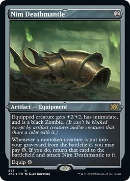 Nim Deathmantle (Foil Etched) 561 card from Double Masters 2022