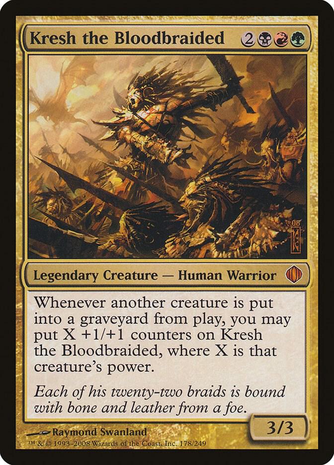 Kresh the Bloodbraided 178 card from Shards of Alara