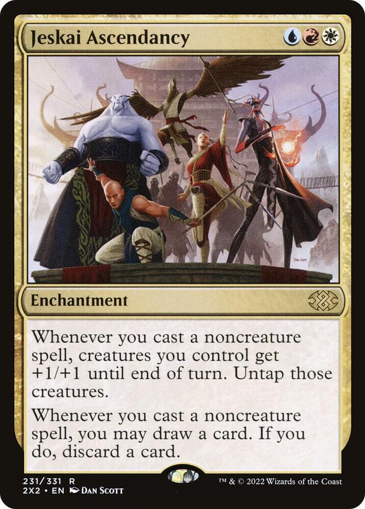 Jeskai Ascendancy 231 card from Double Masters 2022
