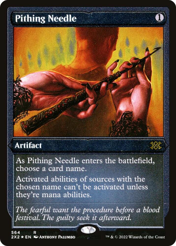 Pithing Needle (Foil Etched) 564 card from Double Masters 2022