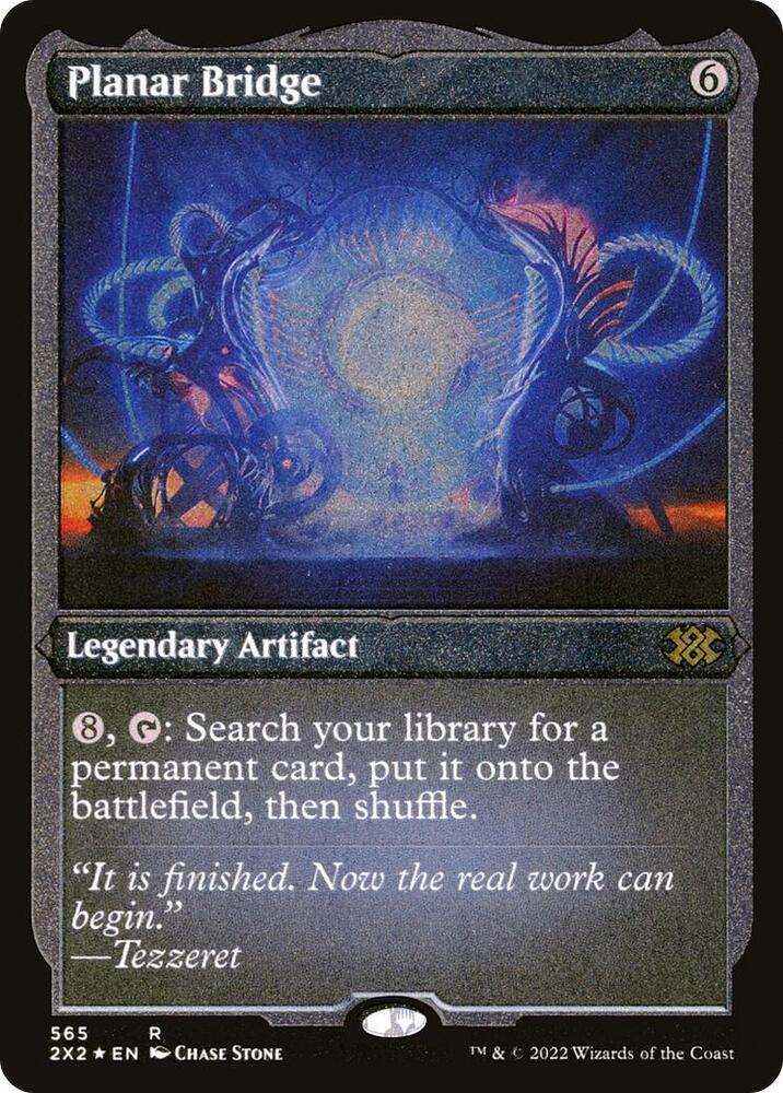 Planar Bridge (Foil Etched) 565 card from Double Masters 2022