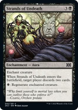 Strands of Undeath 92 card from Double Masters 2022