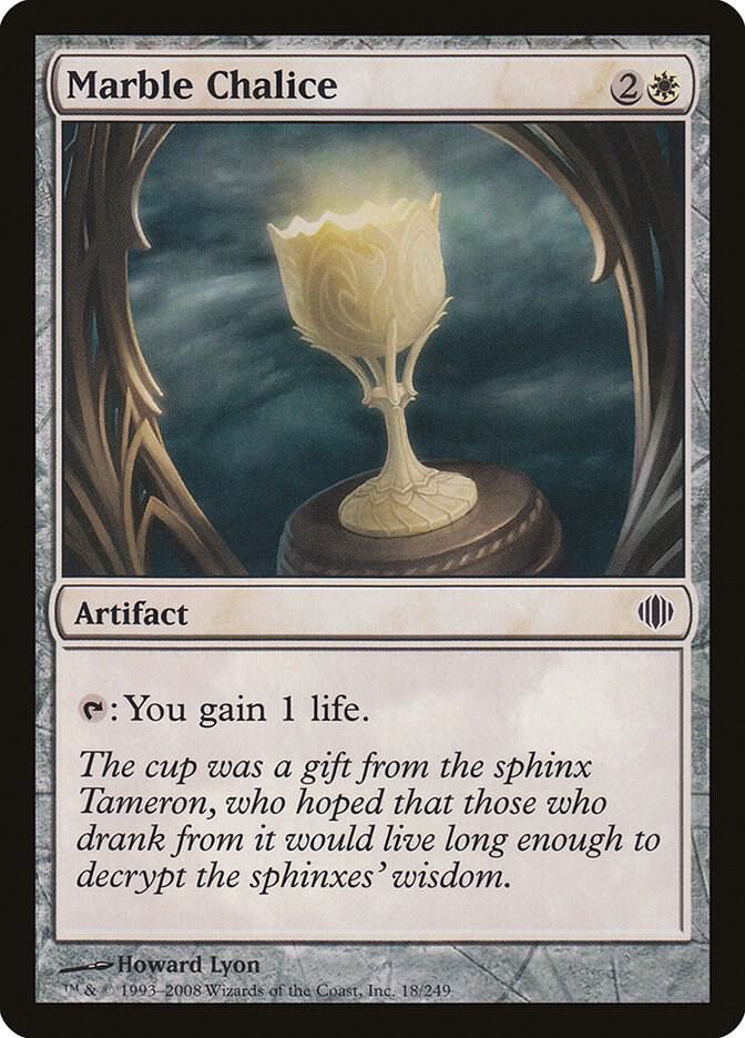 Marble Chalice 18 card from Shards of Alara