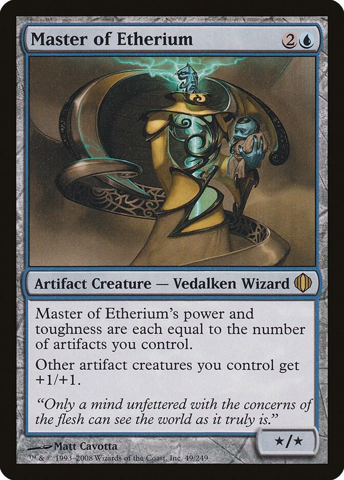 Master of Etherium 49 card from Shards of Alara