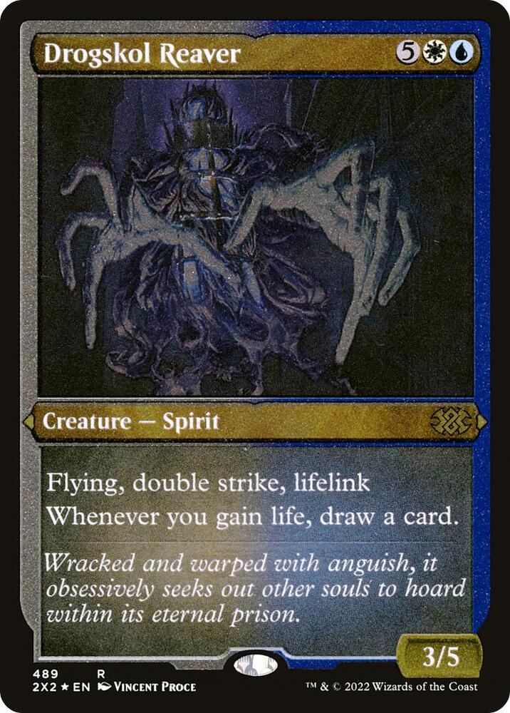 Drogskol Reaver (Foil Etched) 489 card from Double Masters 2022
