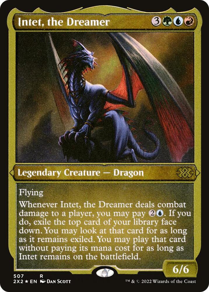 Intet, the Dreamer (Foil Etched) 507 card from Double Masters 2022