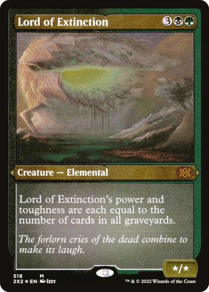 Lord of Extinction (Foil Etched) 518 card from Double Masters 2022