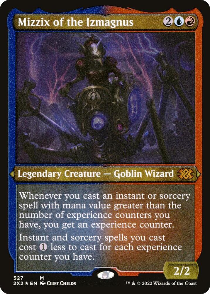 Mizzix of the Izmagnus (Foil Etched) 527 card from Double Masters 2022