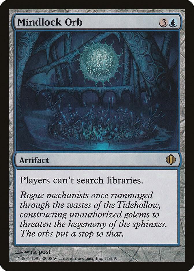 Mindlock Orb 51 card from Shards of Alara