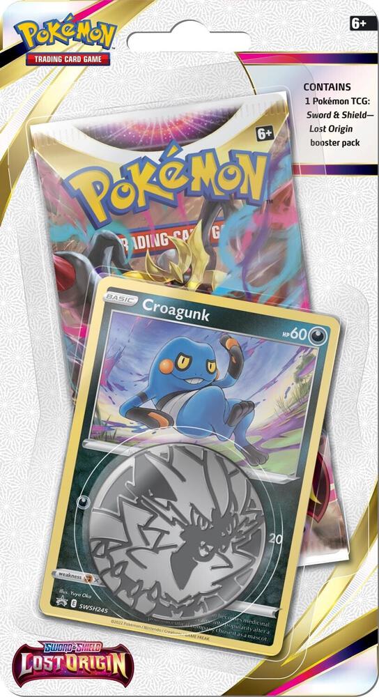 Lost Origin Single Pack Blister [Croagunk] card from SWSH11: Lost Origin