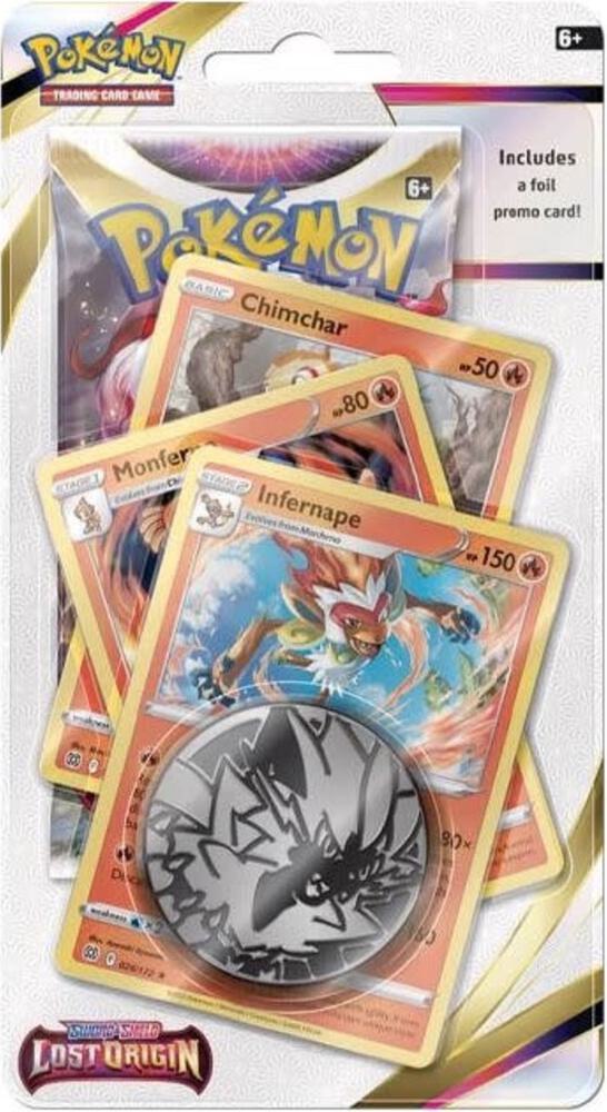 Lost Origin Premium Checklane Blister [Infernape] card from SWSH11: Lost Origin