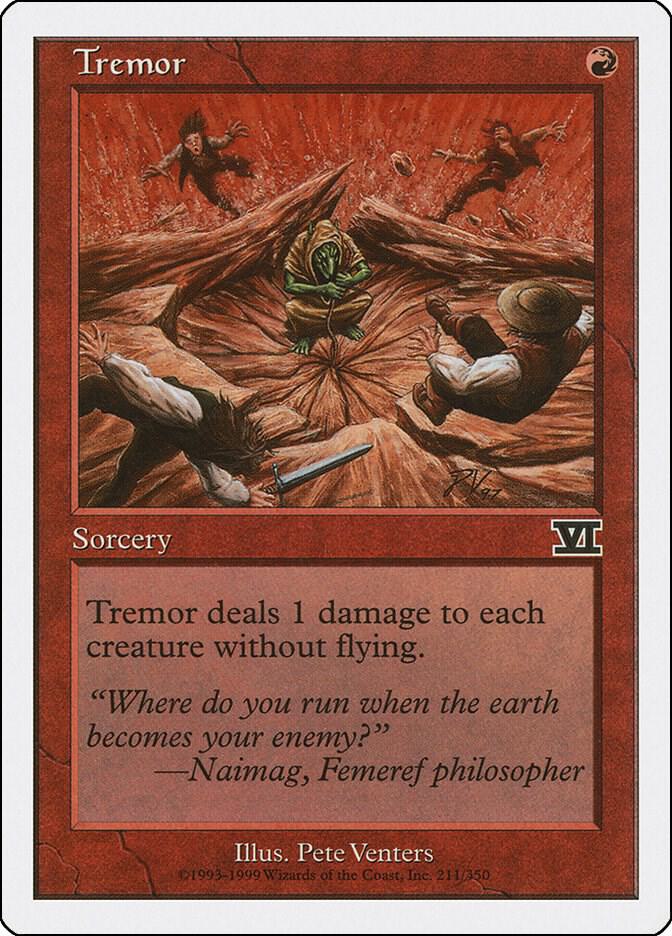Tremor 211 card from Classic Sixth Edition