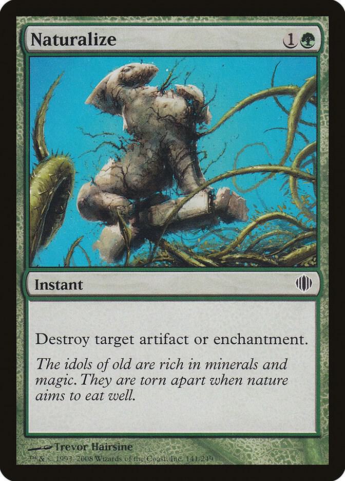 Naturalize 141 card from Shards of Alara