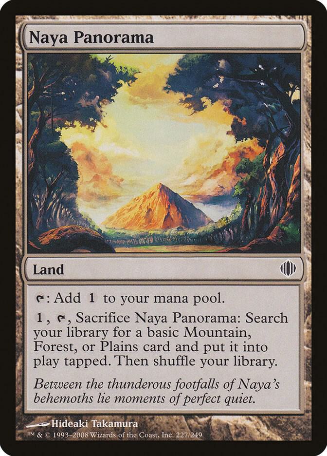 Naya Panorama 227 card from Shards of Alara
