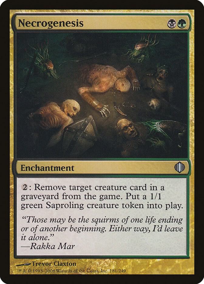 Necrogenesis 181 card from Shards of Alara