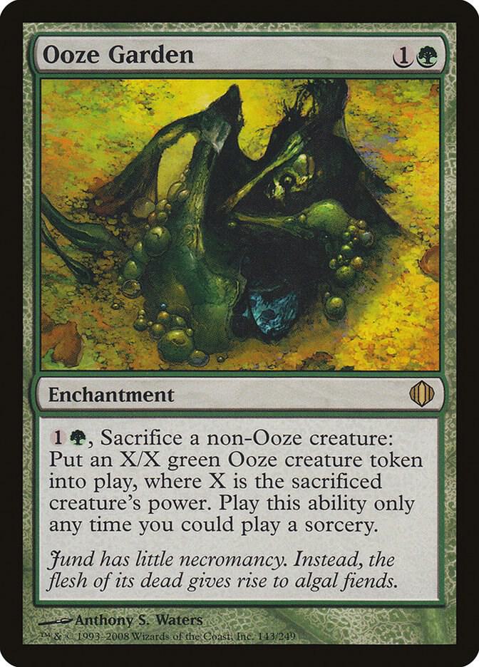 Ooze Garden 143 card from Shards of Alara