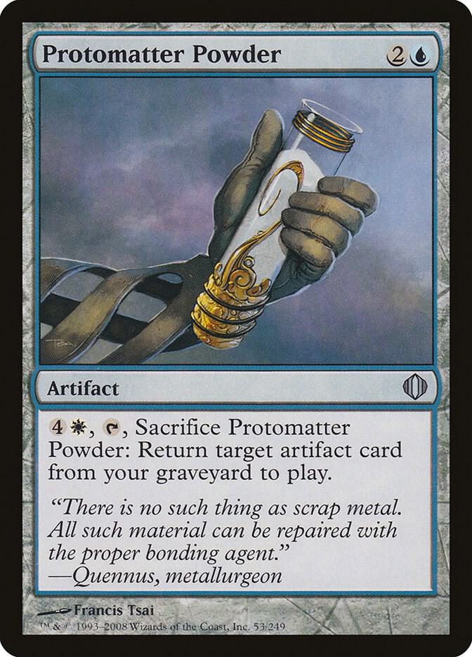 Protomatter Powder 53 card from Shards of Alara