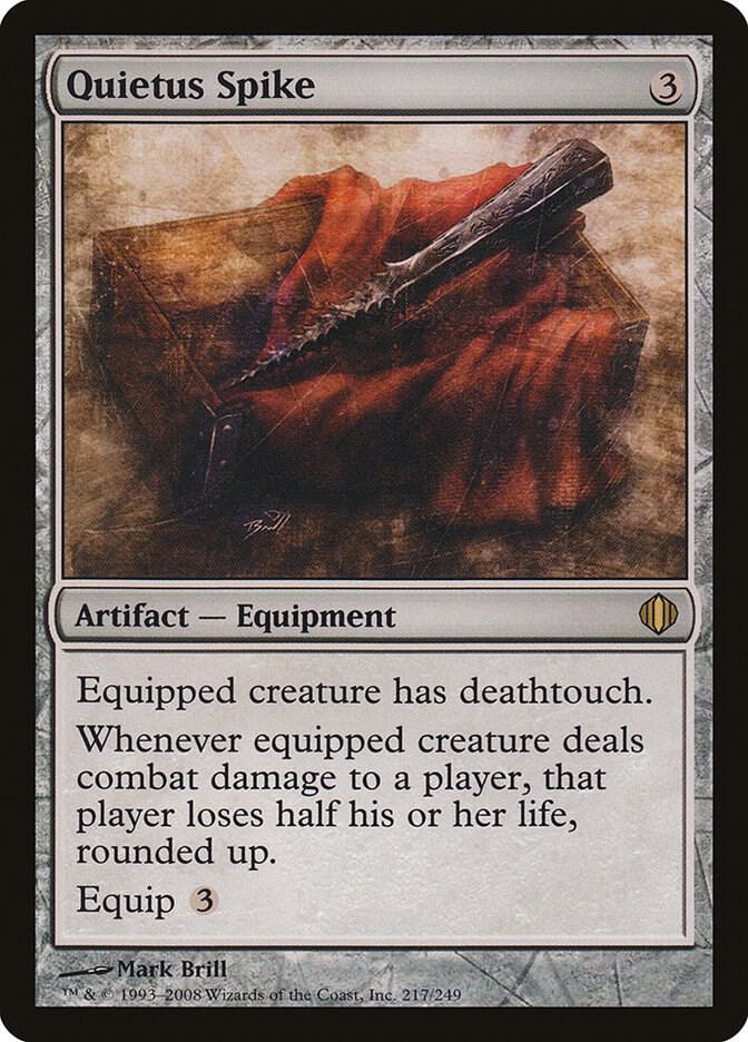 Quietus Spike 217 card from Shards of Alara