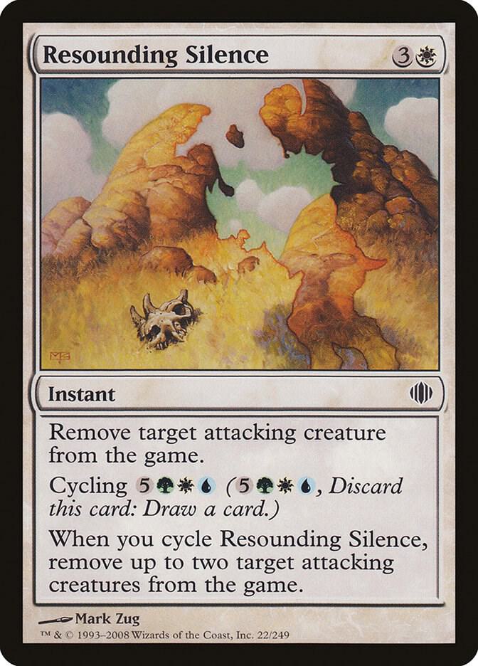 Resounding Silence 22 card from Shards of Alara