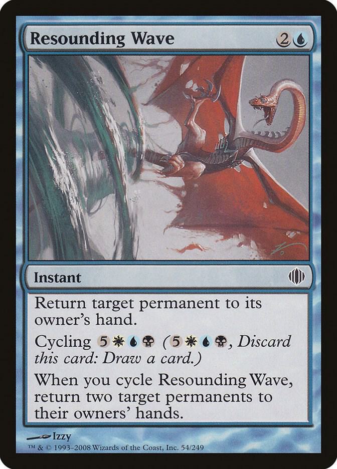 Resounding Wave 54 card from Shards of Alara