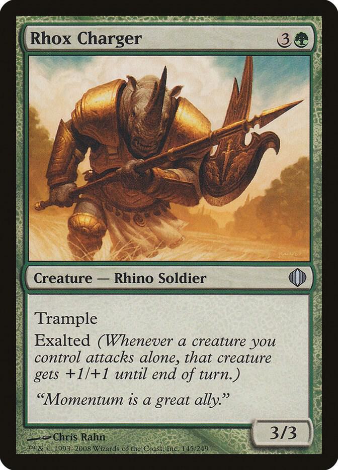 Rhox Charger 145 card from Shards of Alara
