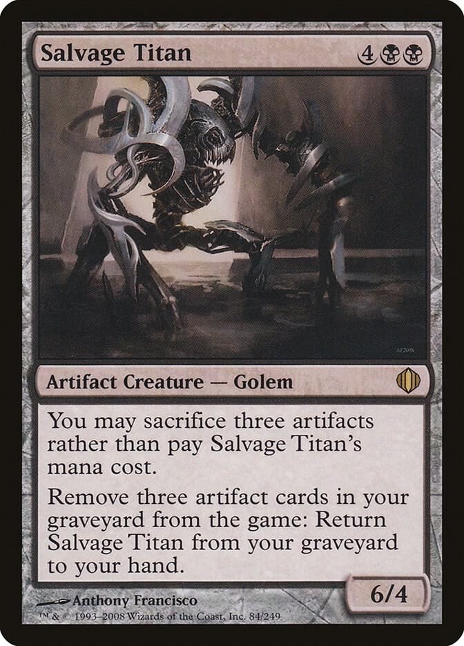 Salvage Titan 84 card from Shards of Alara