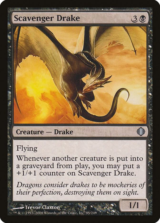 Scavenger Drake 85 card from Shards of Alara