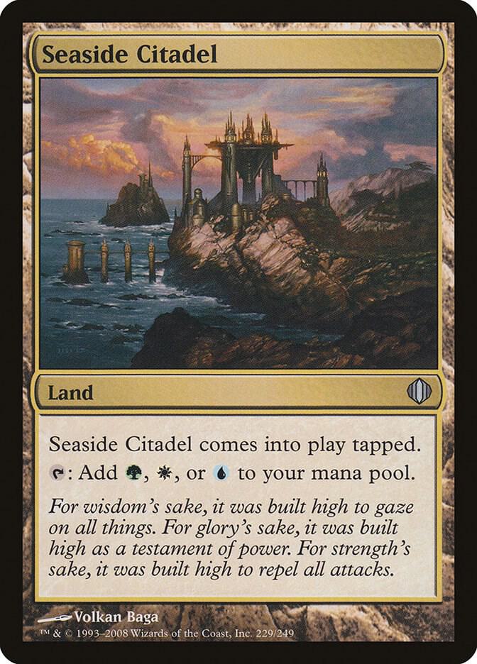 Seaside Citadel 229 card from Shards of Alara