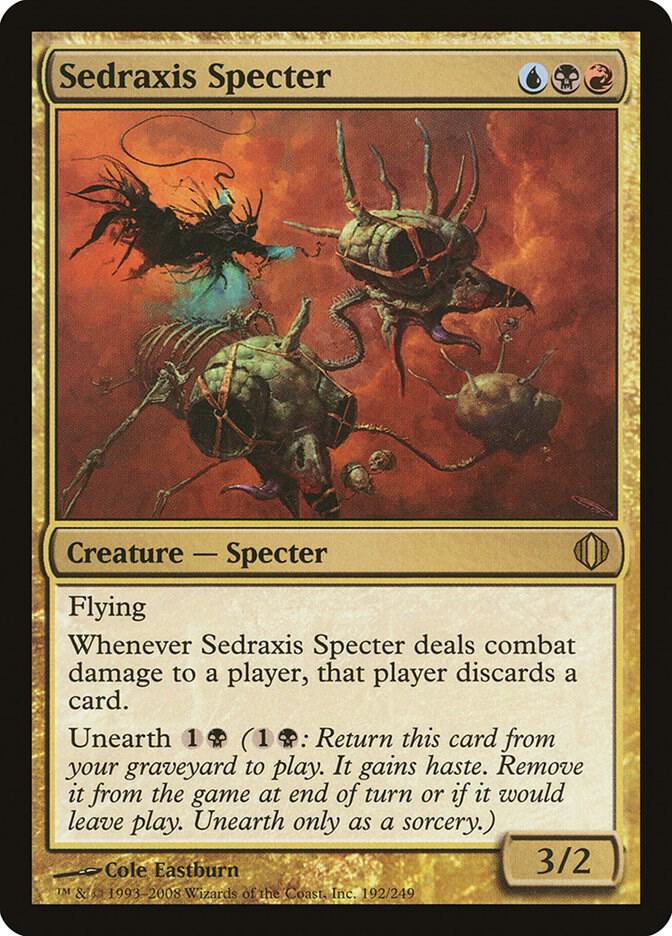 Sedraxis Specter 192 card from Shards of Alara