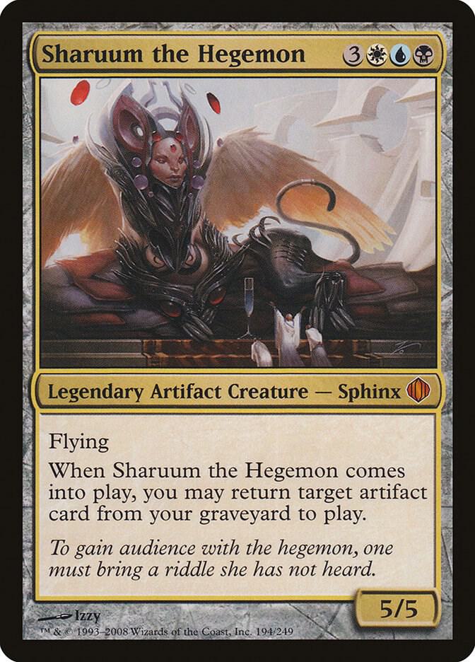 Sharuum the Hegemon 194 card from Shards of Alara