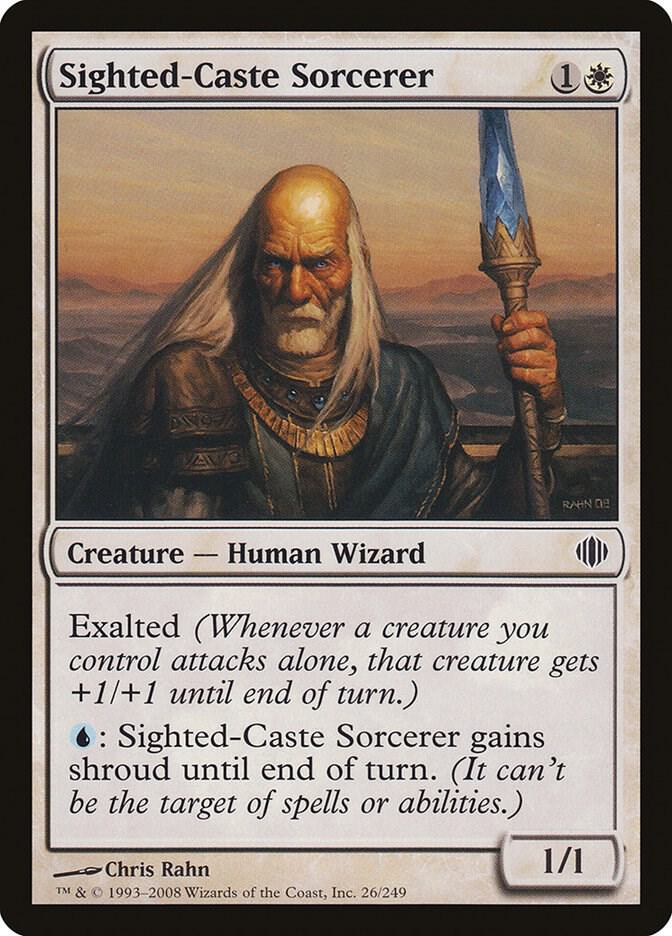 Sighted-Caste Sorcerer 26 card from Shards of Alara