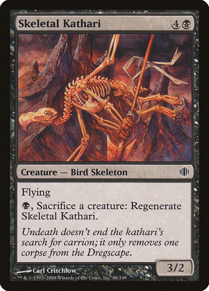 Skeletal Kathari 88 card from Shards of Alara
