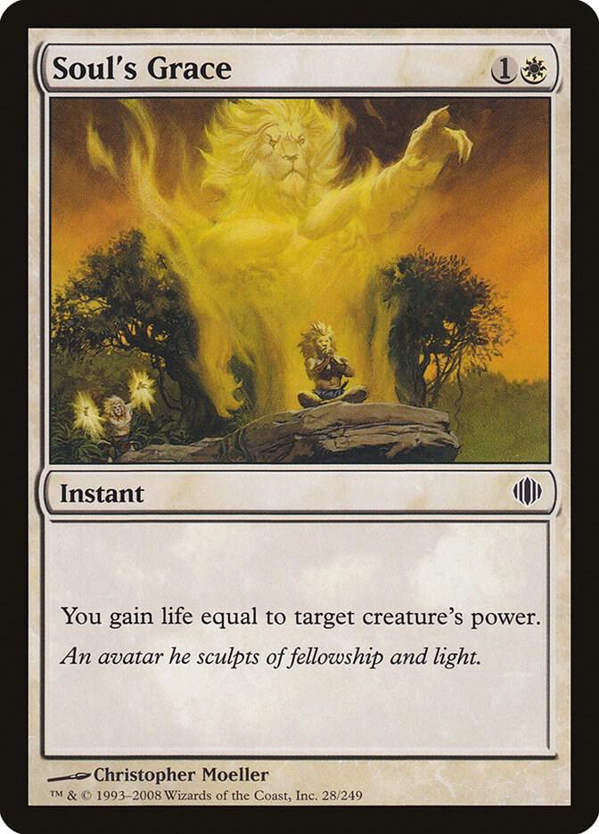 Soul's Grace 28 card from Shards of Alara