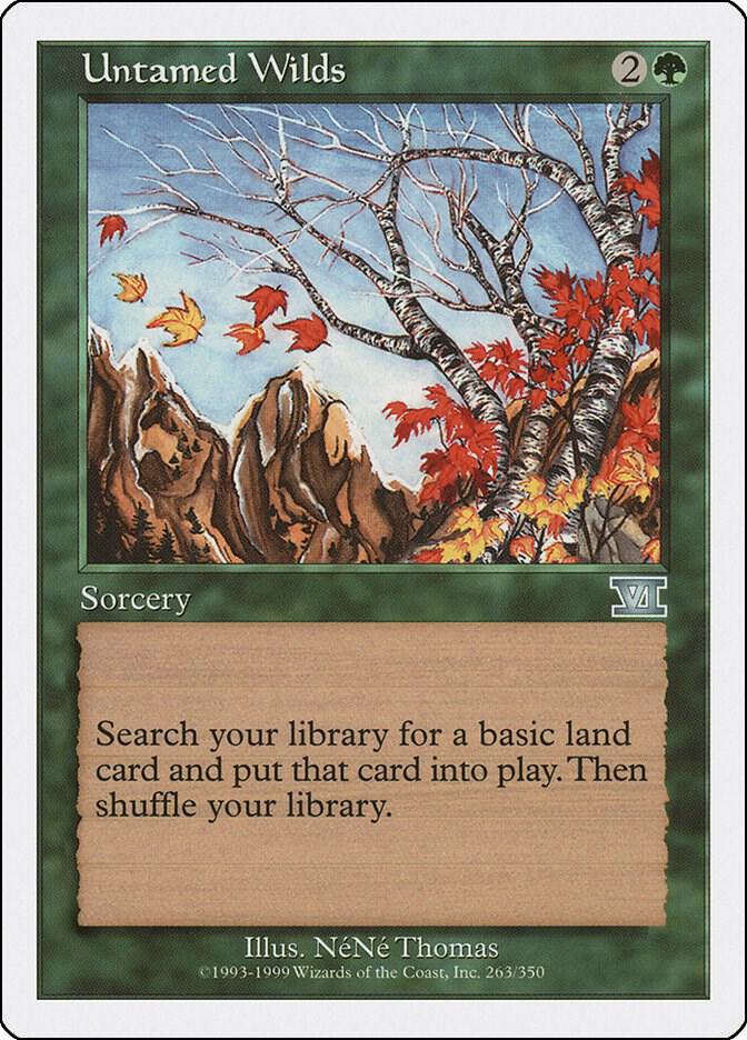 Untamed Wilds 263 card from Classic Sixth Edition