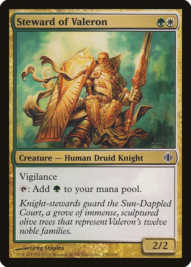 Steward of Valeron 198 card from Shards of Alara