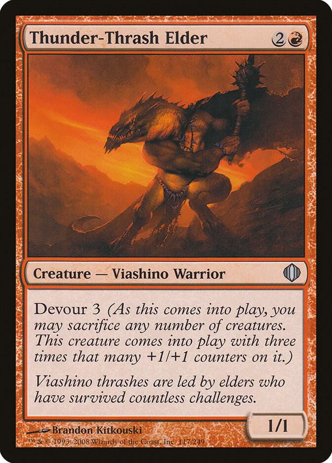 Thunder-Thrash Elder 117 card from Shards of Alara