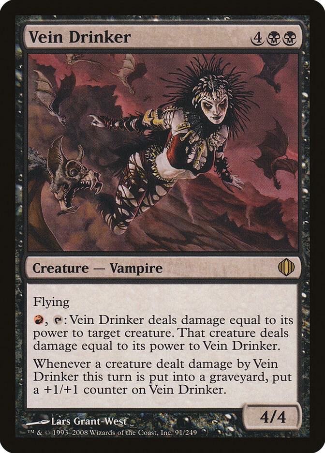 Vein Drinker 91 card from Shards of Alara
