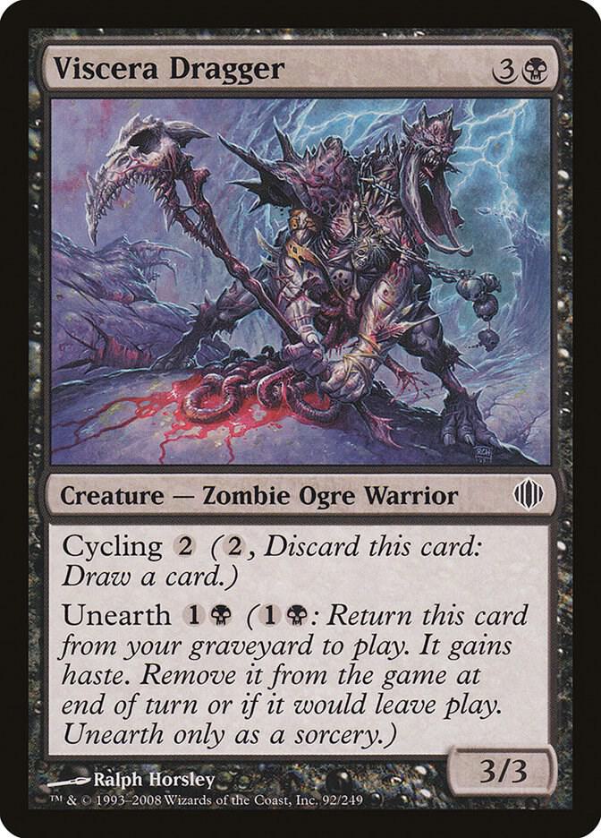 Viscera Dragger 92 card from Shards of Alara