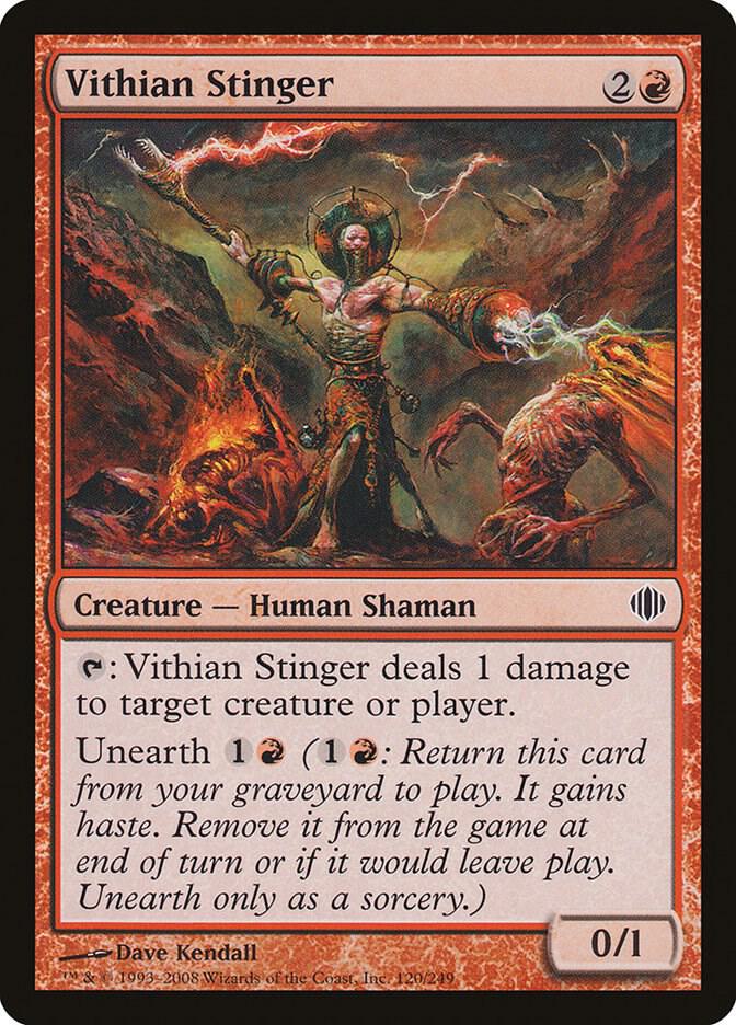 Vithian Stinger 120 card from Shards of Alara