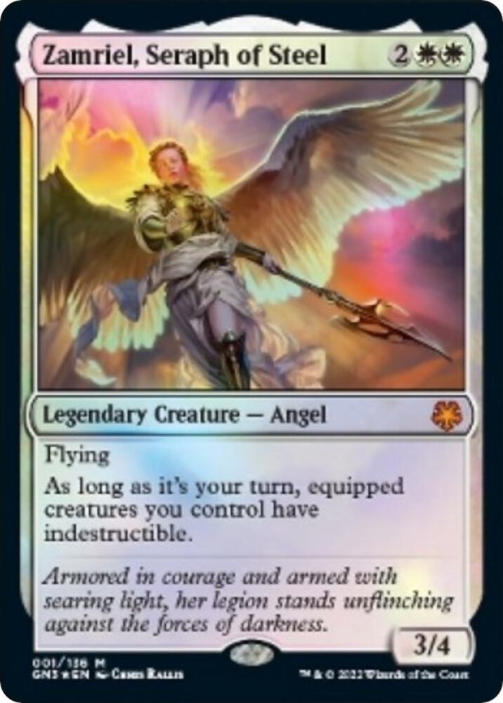 Zamriel, Seraph of Steel 1 card from Magic Game Night: Free-For-All