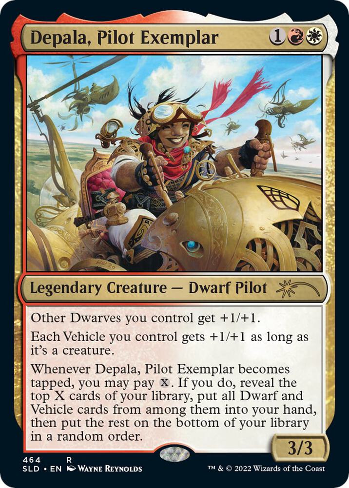 Depala, Pilot Exemplar 464 card from Secret Lair Drop Series