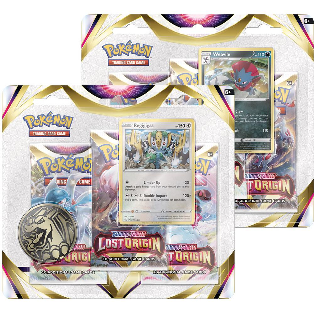Lost Origin 3 Pack Blister [Set of 2] card from SWSH11: Lost Origin