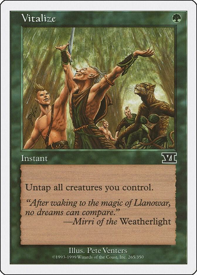 Vitalize 265 card from Classic Sixth Edition