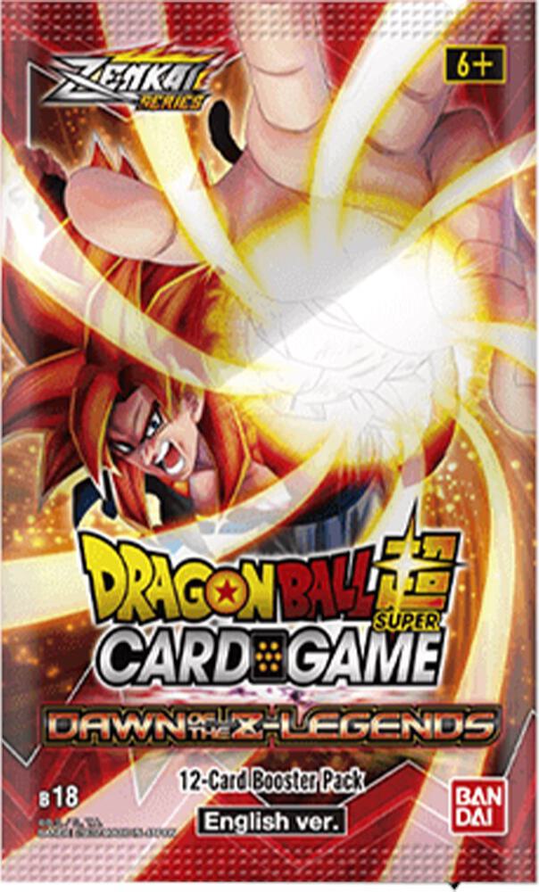 Dawn of the Z-Legends Booster Pack card from Dawn of the Z-Legends