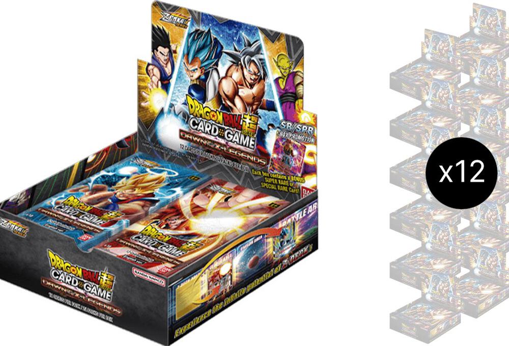 Dawn of the Z-Legends Booster Box Case card from Dawn of the Z-Legends