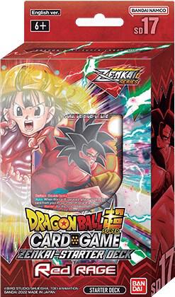 Starter Deck 17: Red Rage card from Dawn of the Z-Legends