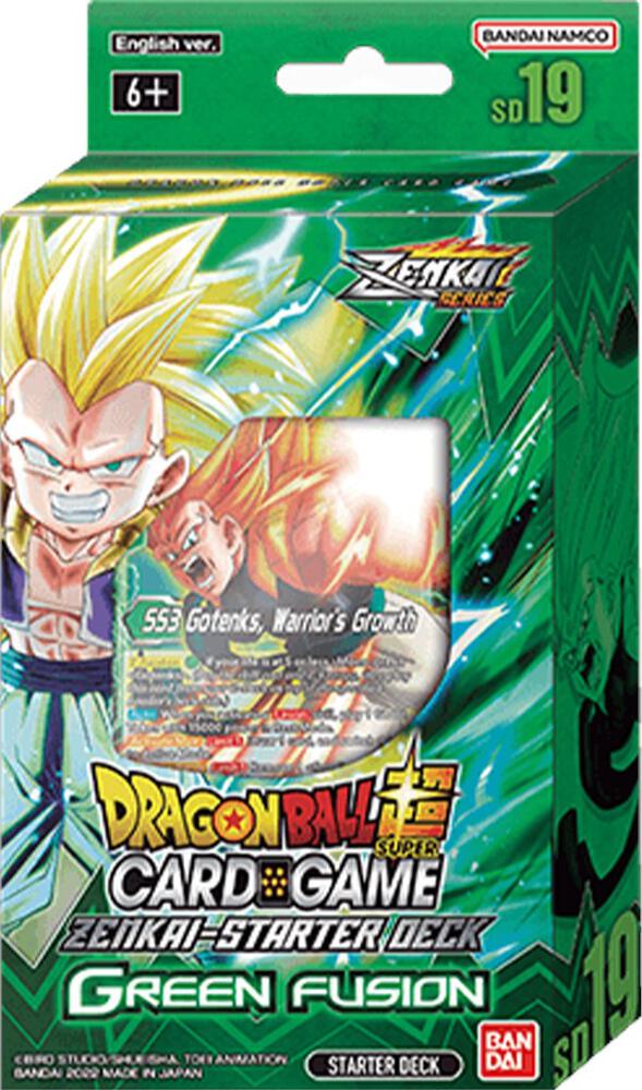 Starter Deck 19: Green Fusion card from Dawn of the Z-Legends