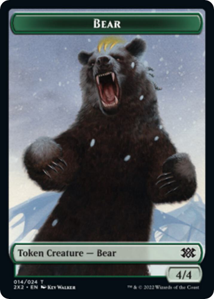 Bear // Eldrazi Scion Double-Sided Token 14 // 1 card from Double Masters 2022